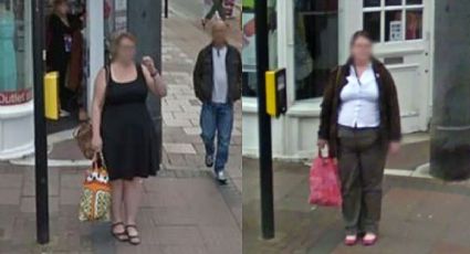 ¿Viajera del tiempo? Google Maps captó dos veces a una mujer en el mismo lugar con 9 años de diferencia