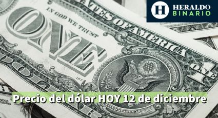 ¿Cuál es el PRECIO del dólar en México HOY lunes 12 de diciembre de 2022?