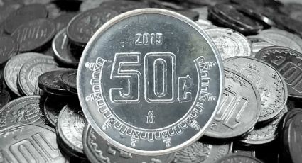 Moneda de 50 centavos se VENDE en 21 MIL pesos por error en fecha de acuñación, este es el detalle