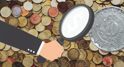Colección de monedas antiguas de 10 centavos se vende en 125,000 por tener la insignia prehispánica más reconocida