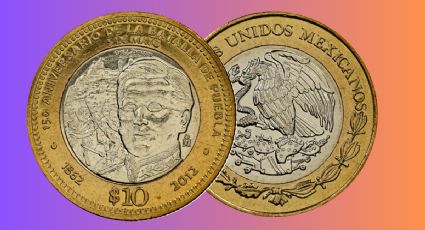 Piden 2 millones y medio por esta reluciente moneda de 10 pesos; ¿por qué cuesta tanto?