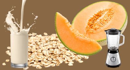 El PODEROSO licuado de melón y avena para bajar de peso
