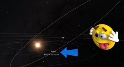 NASA capta aterrador momento en que asteroide "asesino de planetas" roza a la Tierra | VIDEO