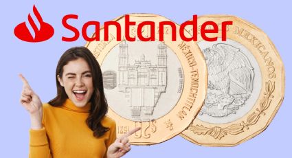 ¿Cuánto te paga Santander por tu moneda de 20 pesos de Tenochtitlan?