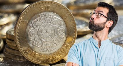¿Cuáles son las monedas de 10 pesos con centro de plata  y cuánto cuestan en 2024?