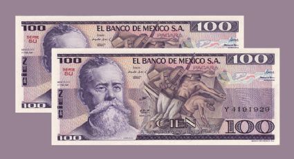 El dúo de billetes antiguos de Venustiano Carranza que se vende en casi un millón