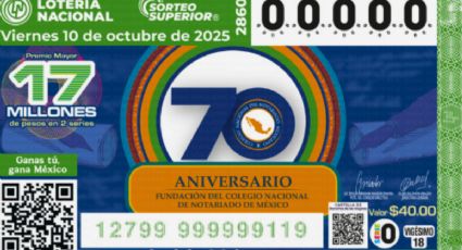 Resultados del Sorteo Superior de la Lotería Nacional de este viernes 10 de octubre