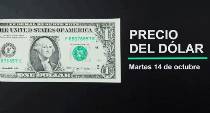 Precio del dólar hoy martes 14 de octubre 2025: Así está el tipo de cambio en México
