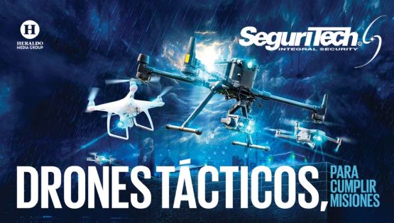 Drones tácticos, para la seguridad