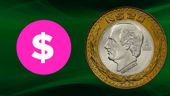 Así es la moneda de 20 pesos con la efigie de Hidalgo que se vende por 120 mil en perfectas condiciones
