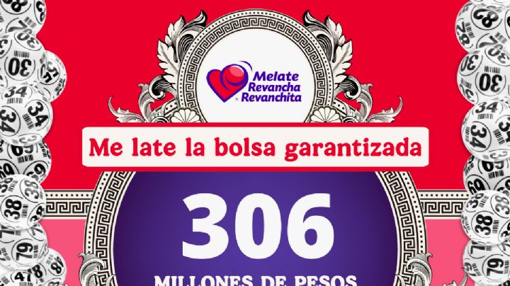 Números ganadores del sorteo Melate, Revancha y Revanchita del 17 de octubre