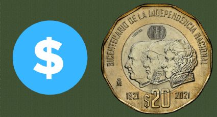 Pagan hasta 600 mil pesos por la moneda conmemorativa de las 3 cabezas en octubre