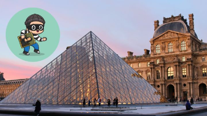 ¿Cuántas veces en la historia se han registrado robos en el museo Louvre?