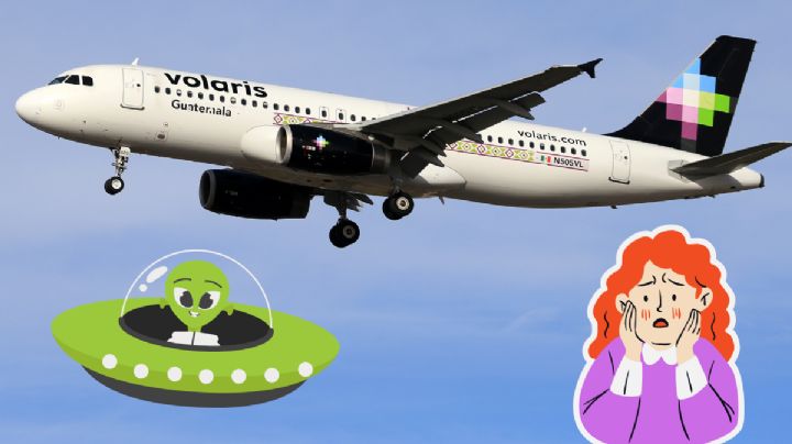 Capta en video el momento exacto en el que un ovni pasa cerca del ala de un avión comercial
