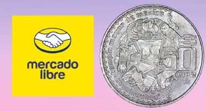 ¿Cuánto pagan en Mercado Libre por una moneda de 50 pesos de Coyolxauhqui en versión proof?
