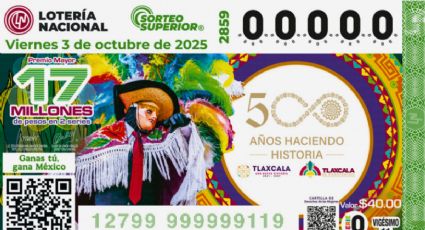 Lista de números ganadores del Sorteo Superior de la Lotería Nacional de HOY 3 de octubre