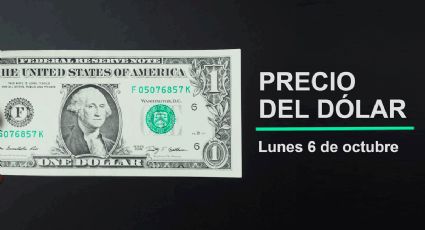 Precio del dólar hoy lunes 6 de octubre 2025: Así está el tipo de cambio en México