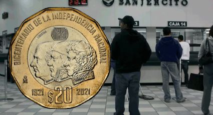 ¿Cuánto me da Banjercito por mi moneda de 20 pesos del Bicentenario de la Independencia en octubre?