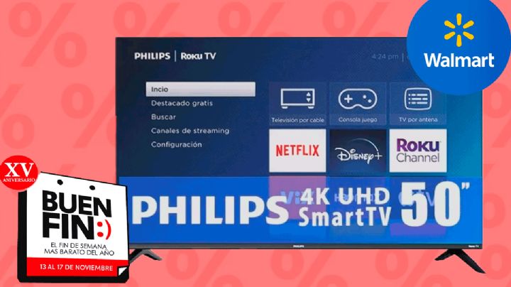 Última oportunidad del Buen Fin: Llévate esta TV de 50 pulgadas por solo 284 pesos al mes