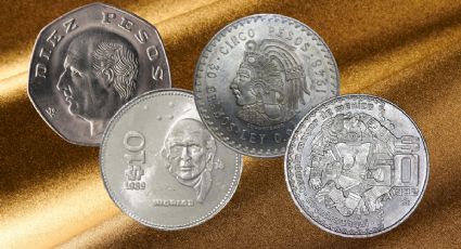Así es el set de monedas antiguas mexicanas escasas en perfecto estado por el que piden 90,000 pesos