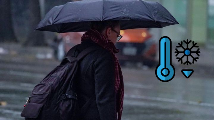 Fin de semana frío y con lluvias: así estará el clima en CDMX, Edomex y Toluca