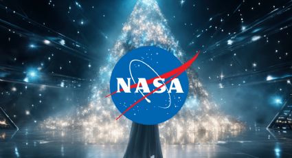La sorprendente imagen de la NASA que muestra un “árbol de Navidad” en el espacio