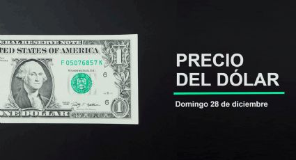 Precio del dólar hoy domingo 28 de diciembre 2025: Así está el tipo de cambio en México