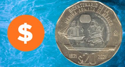 Así es la moneda de 20 pesos conmemorativa de la fundación de Veracruz que se vende en 250 mil