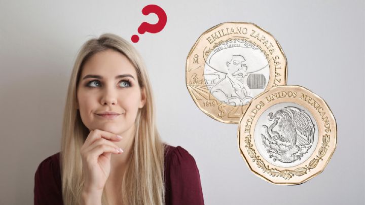 ¿Cuál es el valor real de la moneda de 20 pesos de Emiliano Zapata de 2019 que se vende hasta en 1,000,000
