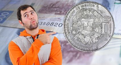 Moneda antigua de 50 pesos de Coyolxauhqui vale 500 mil por su año; se acuñaron solo 1,053 de ellas