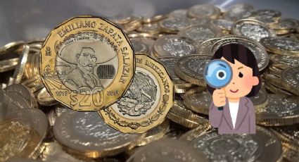 ¿Cómo saber si tu moneda de 20 pesos de Emiliano Zapata vale millones en 2025? Esto dice la IA