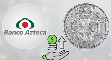 ¿Cuánto me da Banco Azteca por mi moneda antigua de 50 pesos de Coyolxauhqui en mayo 2025?