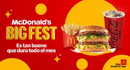 ¡El mes de la Hamburguesa se vive con McDonald's!