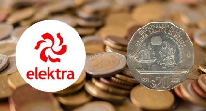 Esto te paga Elektra por tu moneda de 20 pesos del Bicentenario de la Marina