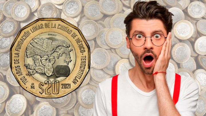 La moneda de 20 pesos que se vende en 750 mil porque le hizo ganar famoso premio mundial a Banxico