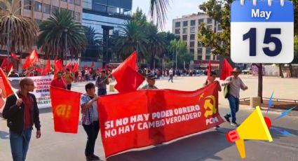 ¿Qué estados participarán en la megamarcha y huelga de maestros el jueves 15 de mayo?