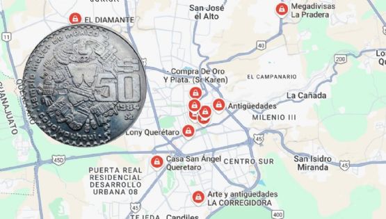 ¿Dónde puedo vender caro mi moneda antigua de 50 pesos de Coyolxauhqui en Querétaro?