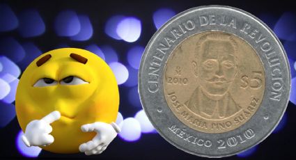 Moneda de 5 pesos se vende en medio millón por imagen con vicepresidente asesinado en la Decena Trágica