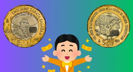 Los 3 lugares recomendados por Meta IA para vender caro tus monedas de 20 pesos de Zapata y Fundación Lunar después del 23 de mayo