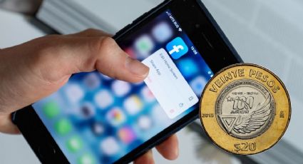 Moneda de 20 pesos de la Fuerza Aérea se vende en 180,000 en Marketplace de Facebook