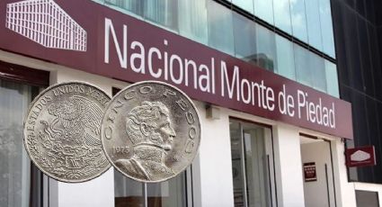 ¿Cuánto te paga Monte de Piedad por tu moneda antigua de 5 pesos del año 1978?