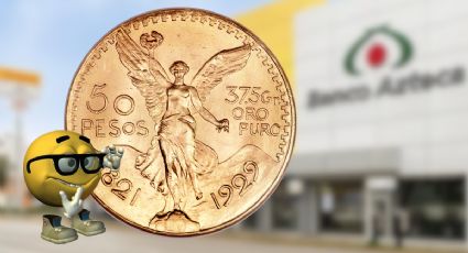 ¿Cuánto sería lo máximo que me dan por mi centenario de oro de 50 pesos en Banco Azteca?