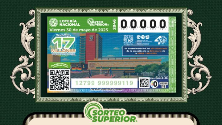 Lista de números ganadores del Sorteo Superior 2846 de HOY viernes 30 de mayo
