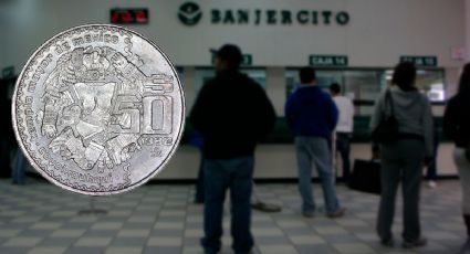 ¿En cuánto te compra Banjército tu moneda antigua de 50 pesos de Coyolxauhqui en mayo 2025?