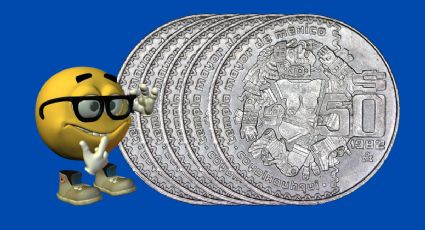 Colección de monedas antiguas de 50 pesos se vende en 1,000,000 por acuñarse en el año de crisis económica de México