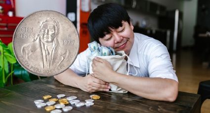 Moneda de 100 pesos de Morelos se vende en 300,000 por acuñarse en 1978