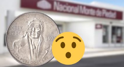¿Cuánto te paga Monte de Piedad por la moneda antigua del año 1978?