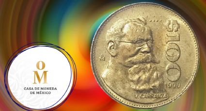 ¿Cuánto paga Casa de Moneda por tu moneda antigua de 100 pesos de Venustiano Carranza en mayo 2025?