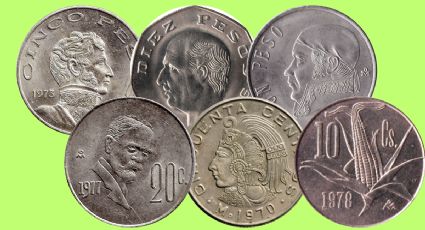 Colección de monedas antiguas se vende hasta en 150,000 pesos por ofrecerse solo a coleccionistas