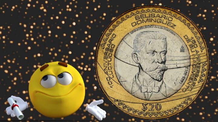 Moneda de 20 pesos se vende en 45 mil porque ganó premio como la más bella del mundo en circulación